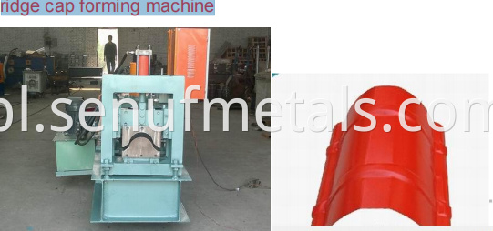 Ridge Cap Forming Machine1